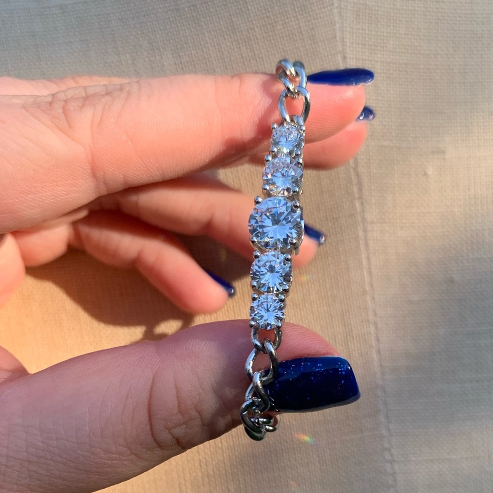 Quality Rhinestone Chain Bracelet - image 4